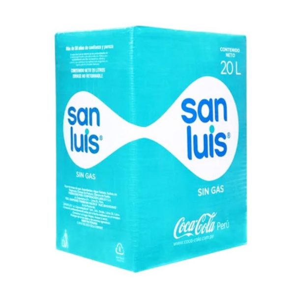 Agua San Luis Caja x 20Lt.