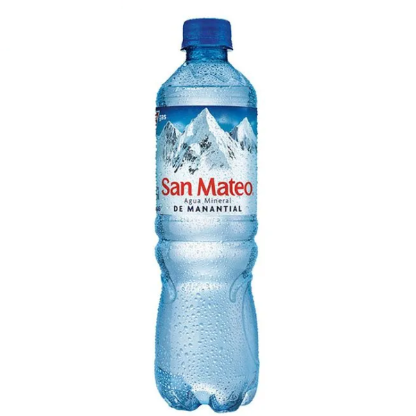 Agua San Mateo 600ml Con gas
