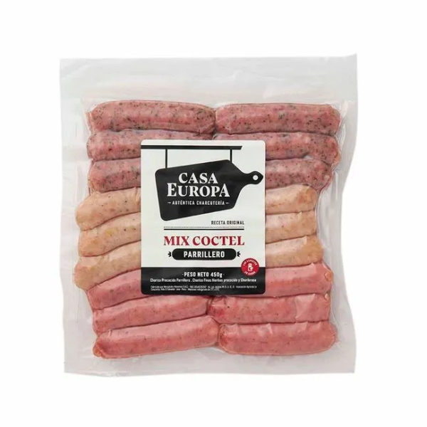 CASA EUROPA Chorizo Mix Coctel PARRILLERO 450g