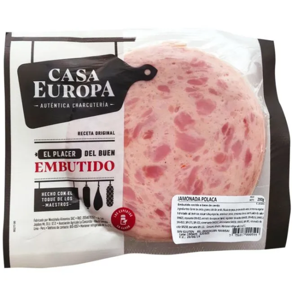 CASA EUROPA Jamonada Polaca 200gr