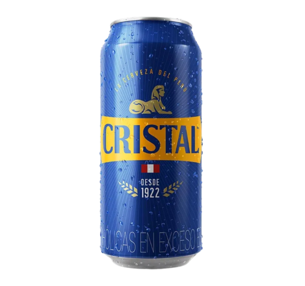 Cerveza Cristal lata 473ml