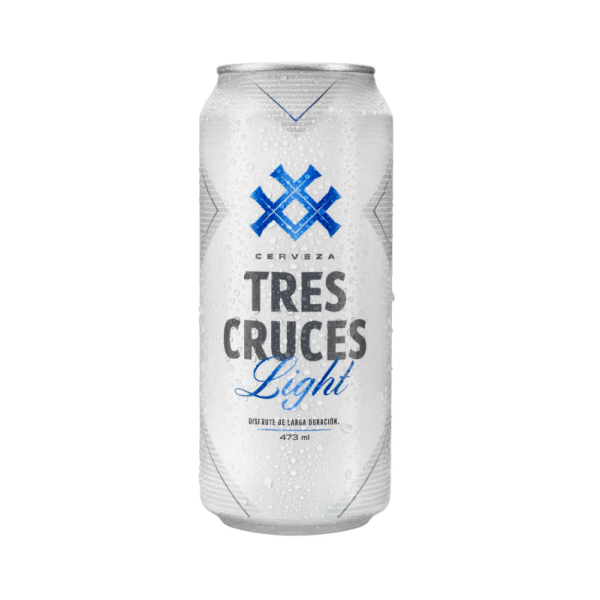 Cerveza Tres Cruces Lata Light 473ml