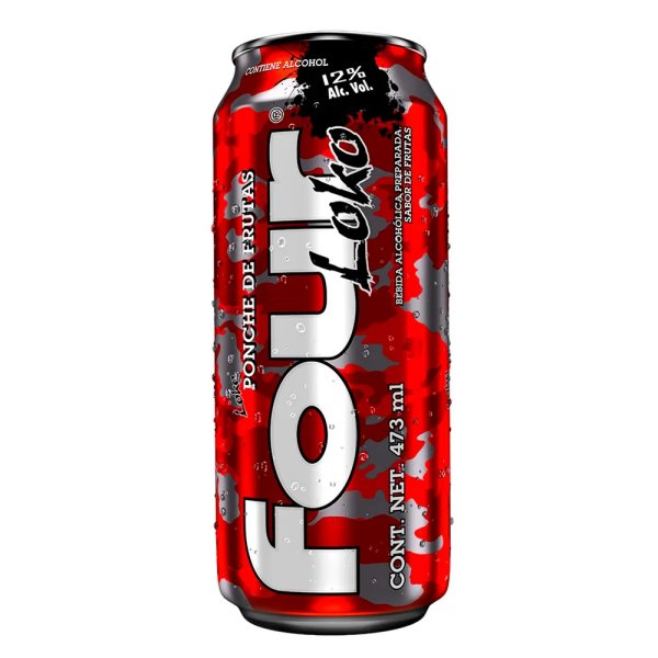 Four Loko Ponche de Frutas Lata 473ml