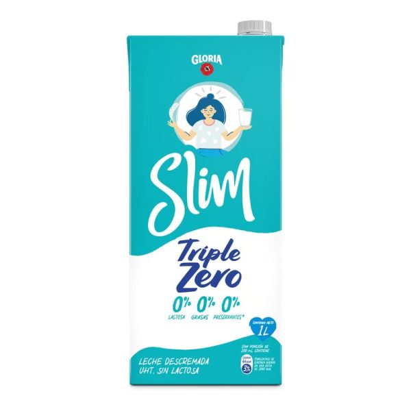 GLORIA LECHE SLIM TRIPLE 0% 1LT TTP