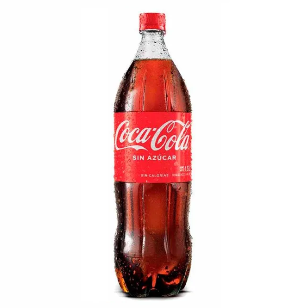 Gaseosa Coca Cola Sin Azúcar 1.5 Lt.