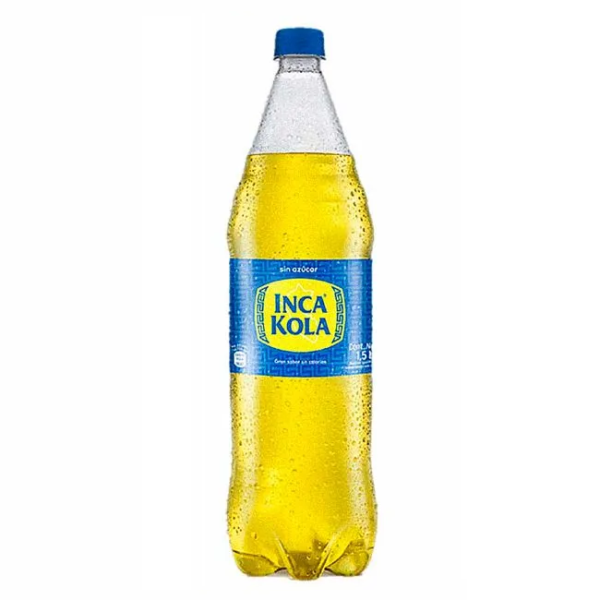 Gaseosa Inca Kola Sin Azúcar 1.5 Lt.
