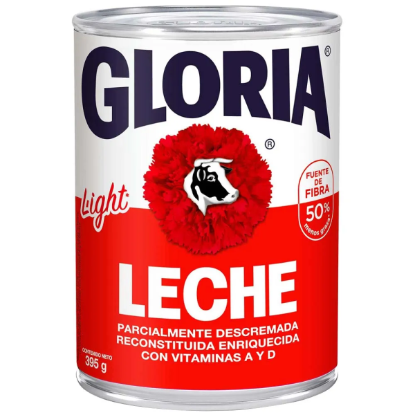 Gloria Leche Light Semidescremada Tarro 395g