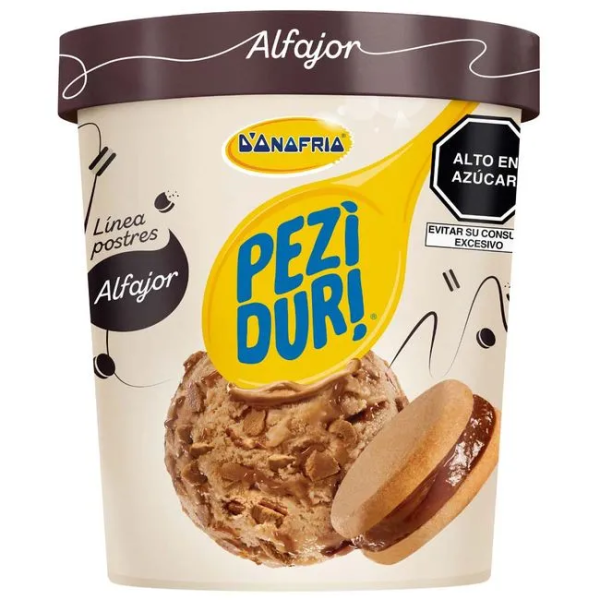 Helados Donofrio Peziduri Alfajor 920ml