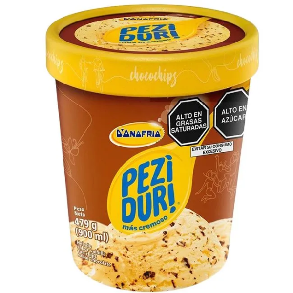 Helados Donofrio Peziduri Chocochips 900ML