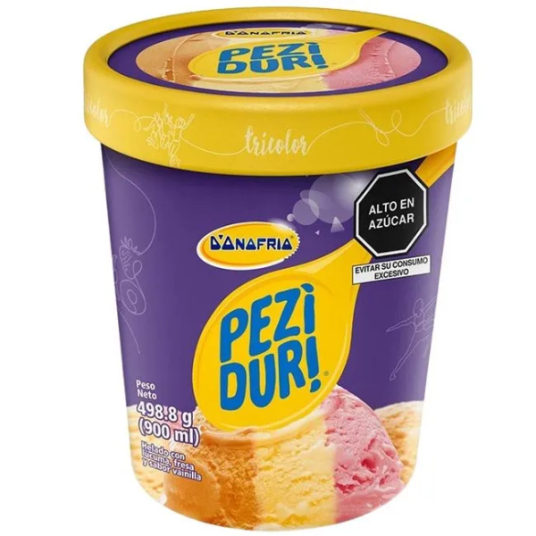 Helados Donofrio Peziduri Tricolor 900ml