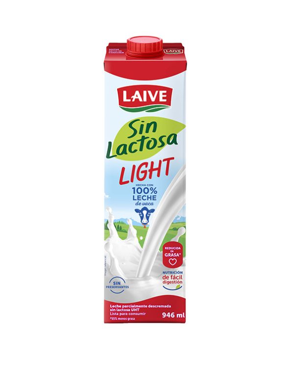LAIVE LECHE SIN LACTOSA LIGHT 946ML TTP