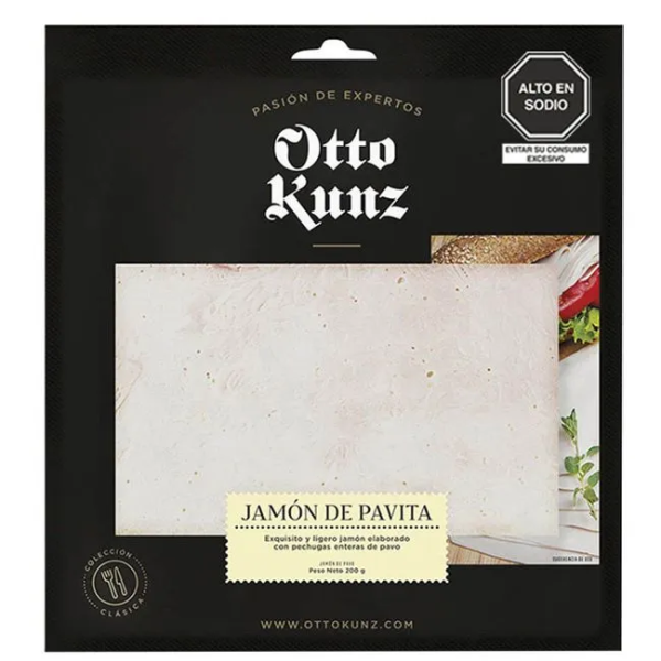 OTTO KUNZ Jamon de Pavita 200gr