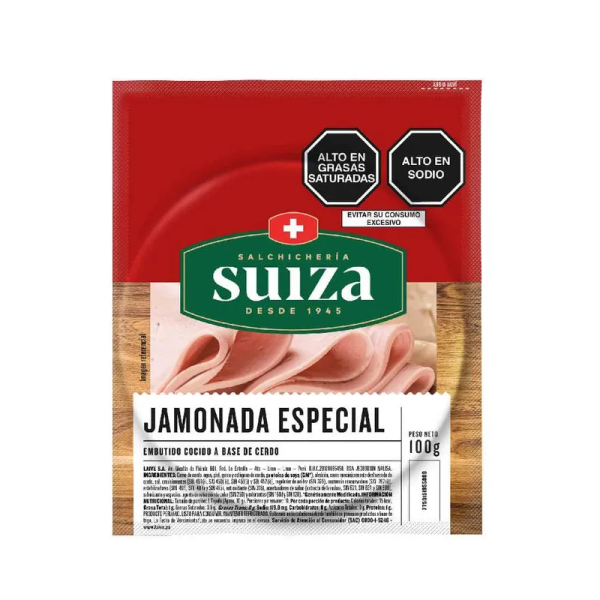 SUIZA Jamonada Especial 100g